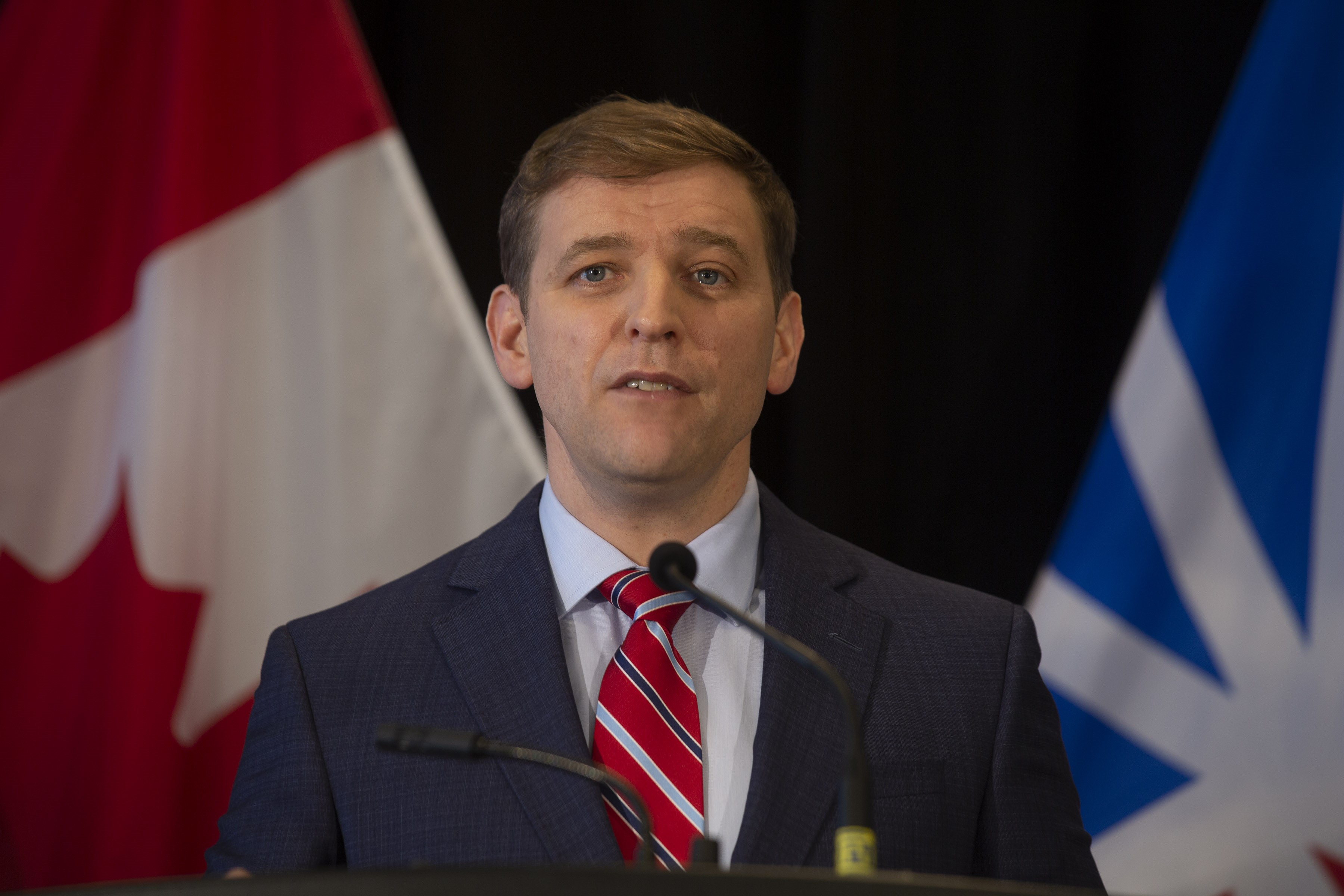 “Keep up the fight,” says Premier Furey