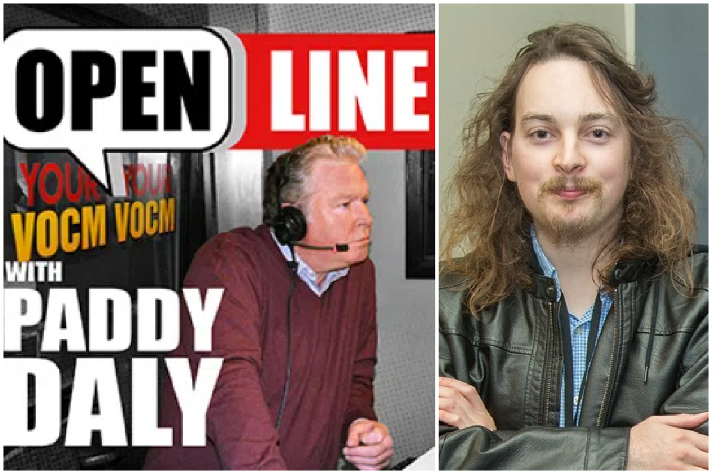 VOCM Open Line with Paddy Daly featuring Matt Barter